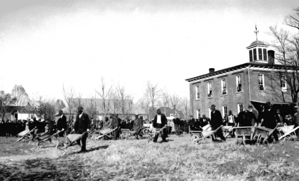 Mysterious Wheelbarrows